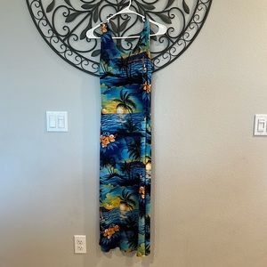 Hawaiian tank dress, medium.